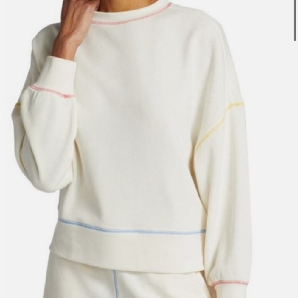 RAILS Alice Rainbow Stitch Sweatshirt Size Medium